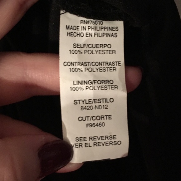 5 for $25 City Triangles Black Dress - Picture 5 of 6